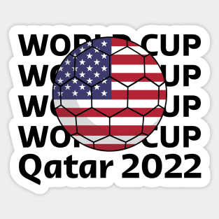 World Cup Qatar 2022  - Team USA Sticker